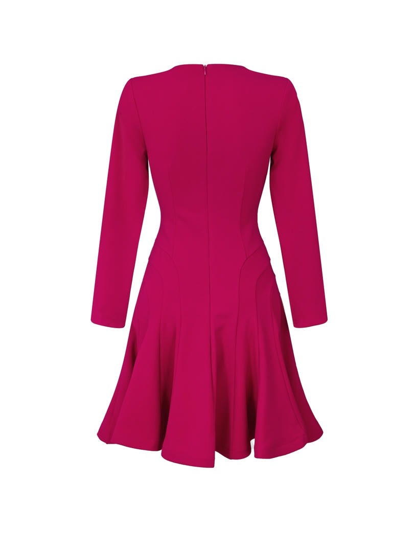 KNEE LENGTH JERSEY DRESS