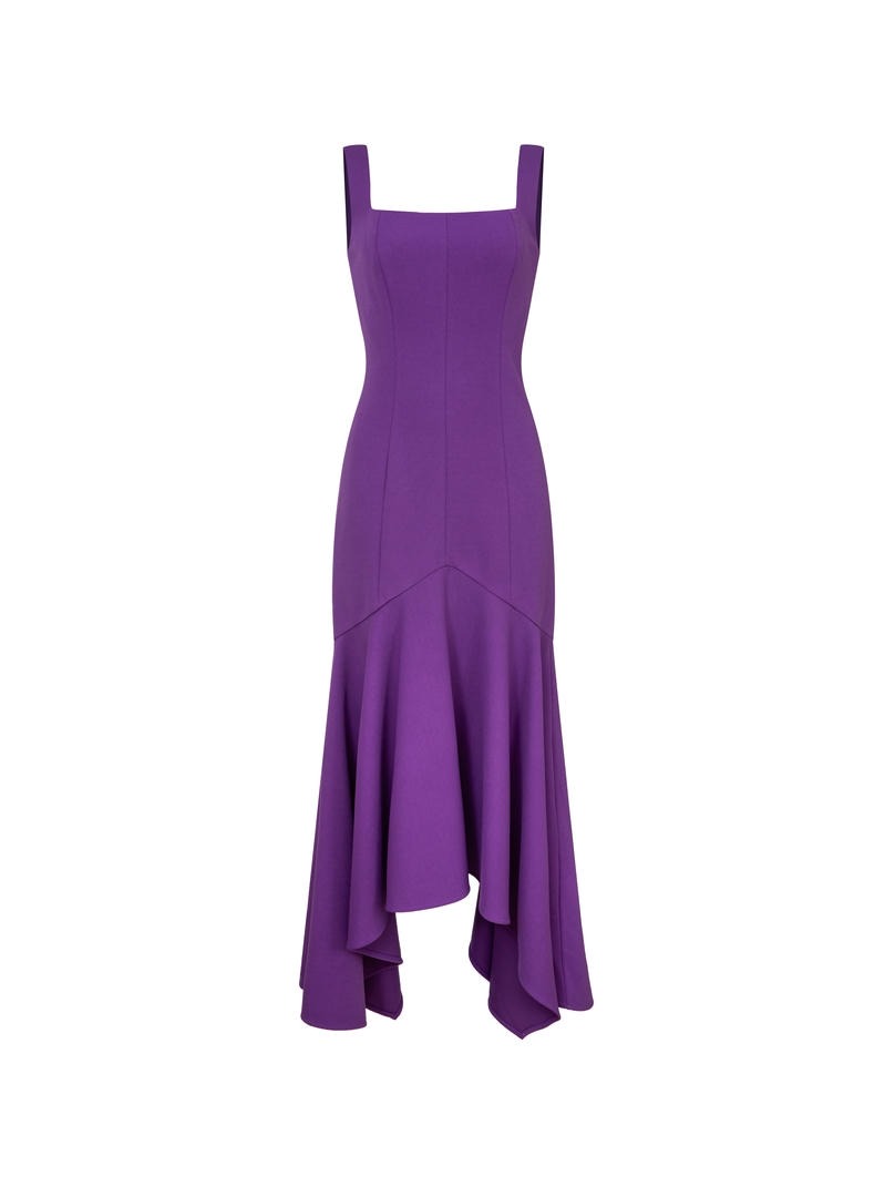 Asymmetric Hem Dress