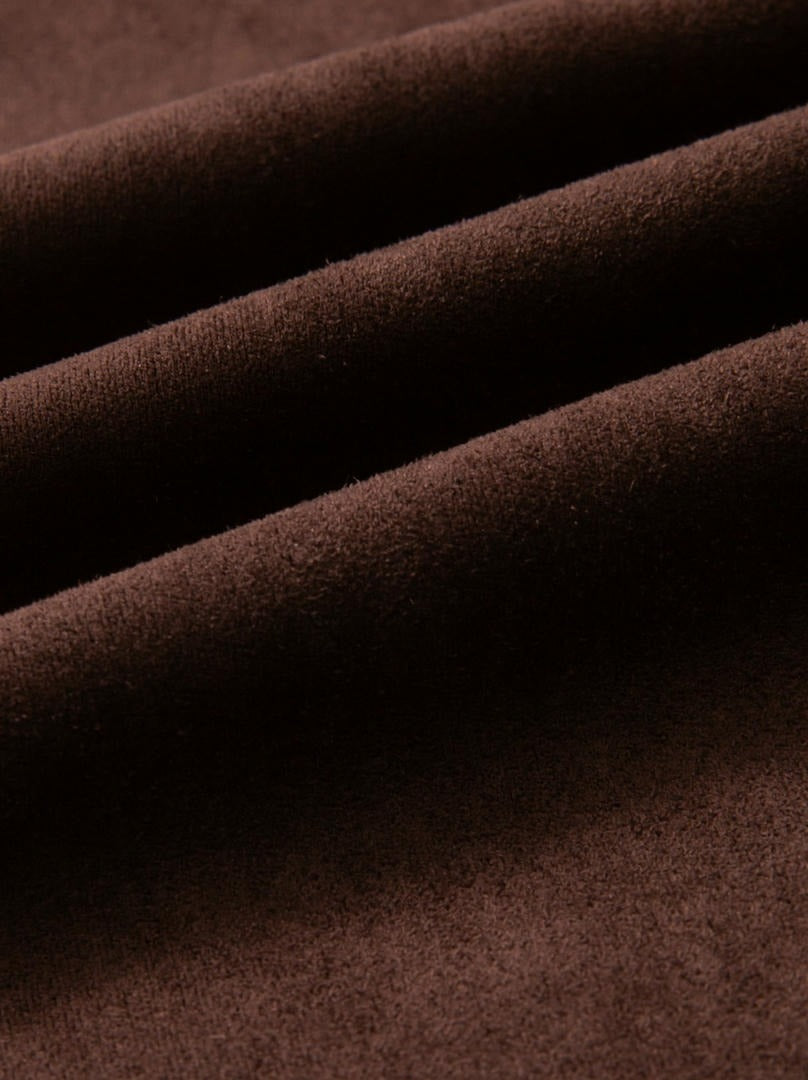 MIDI LENGTH SUEDE SKIRT