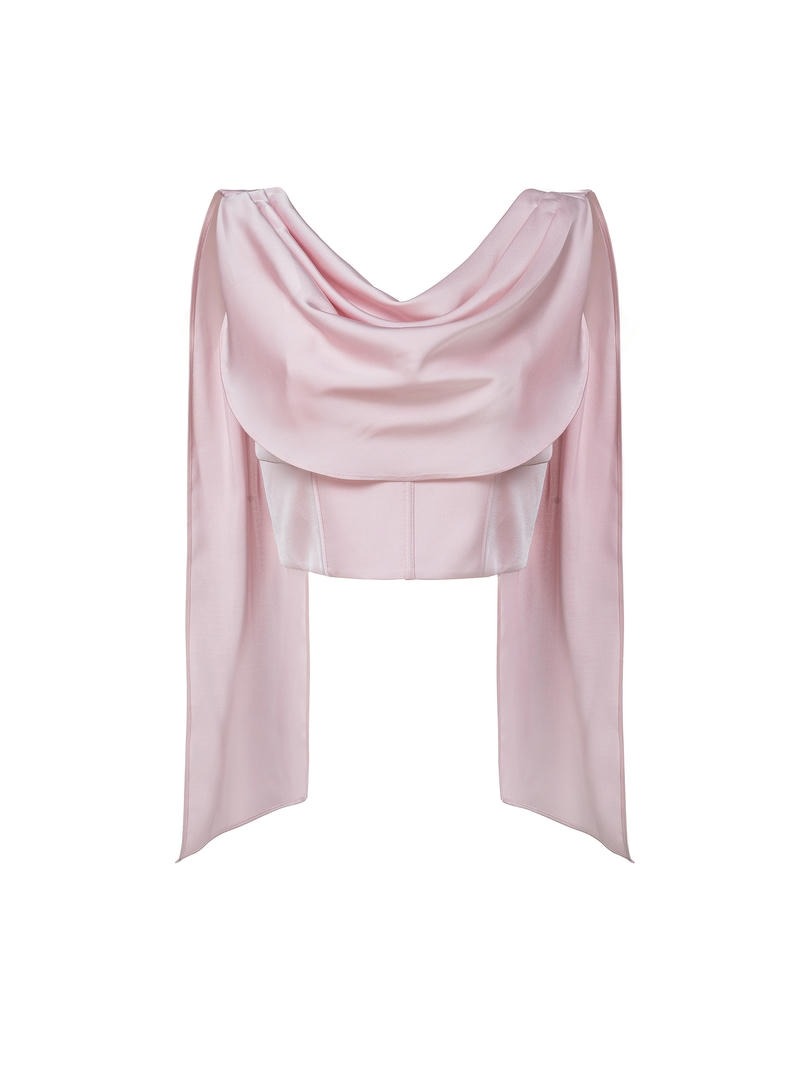 Shawl collar top
