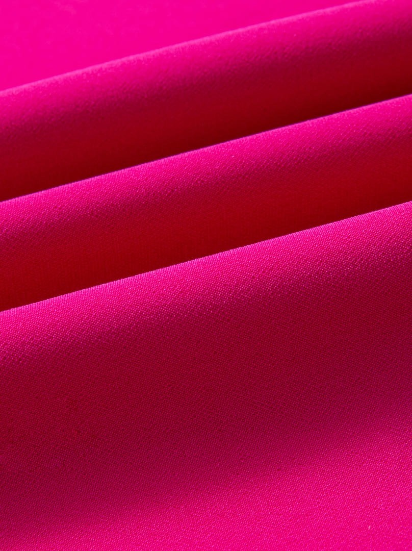 Fuchsia One-Shoulder Dress