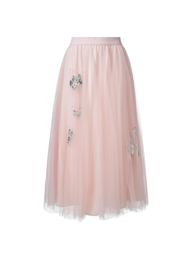 Mesh layers skirt