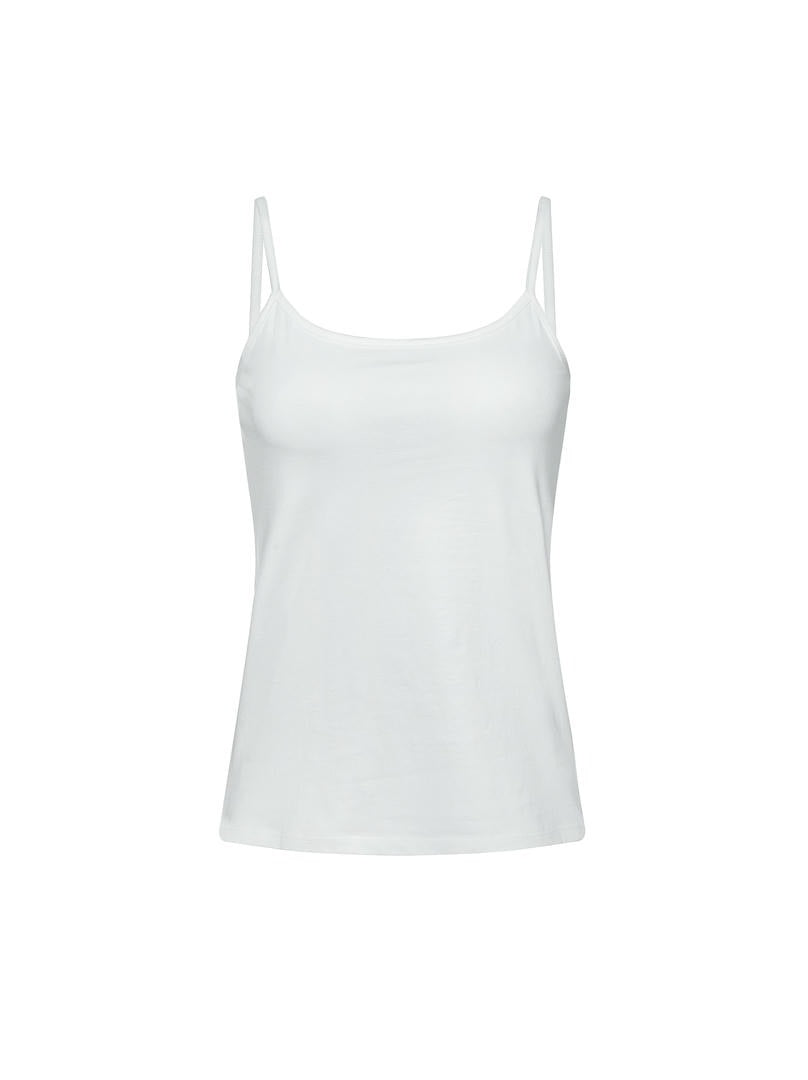 White Soft tank top