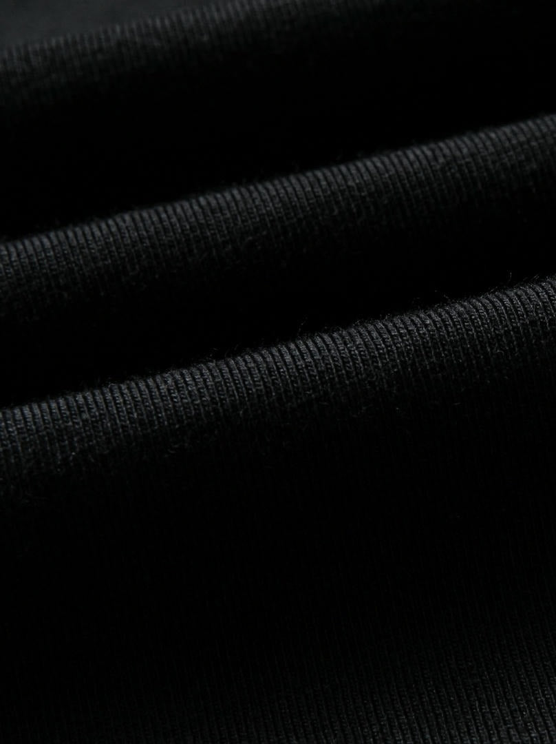 Black soft tank top