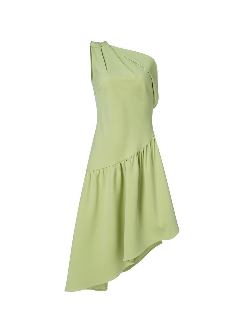 Asymmetrical One Shoulder Dress