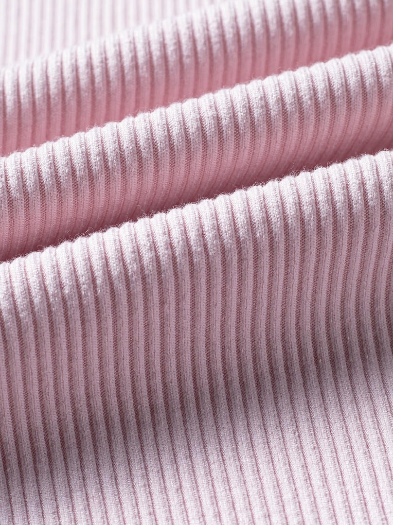 ribbed flattering silhouette top