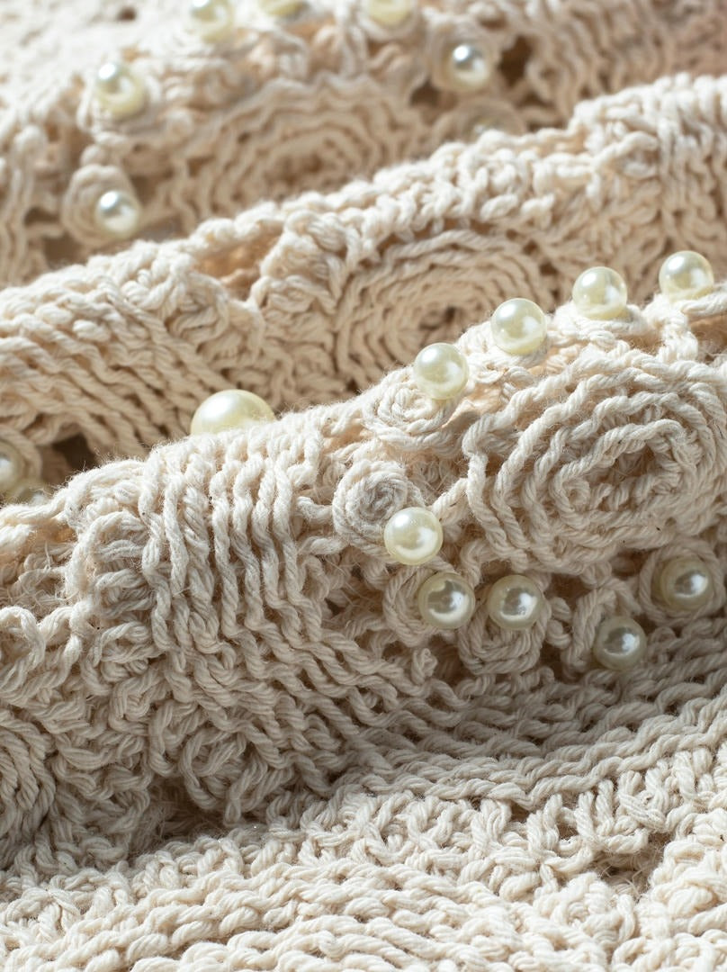 pearl knit blouse