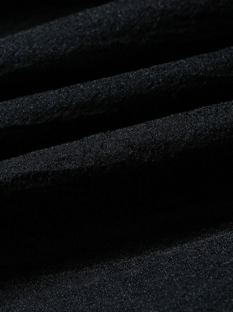 Black Statement Ruffle Skirt