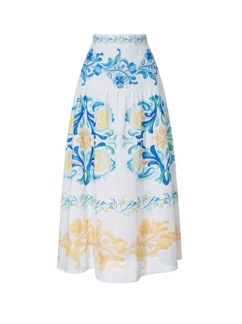 Unique prints skirt