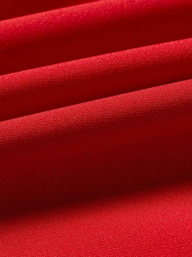 Red Single Shoulder Dress