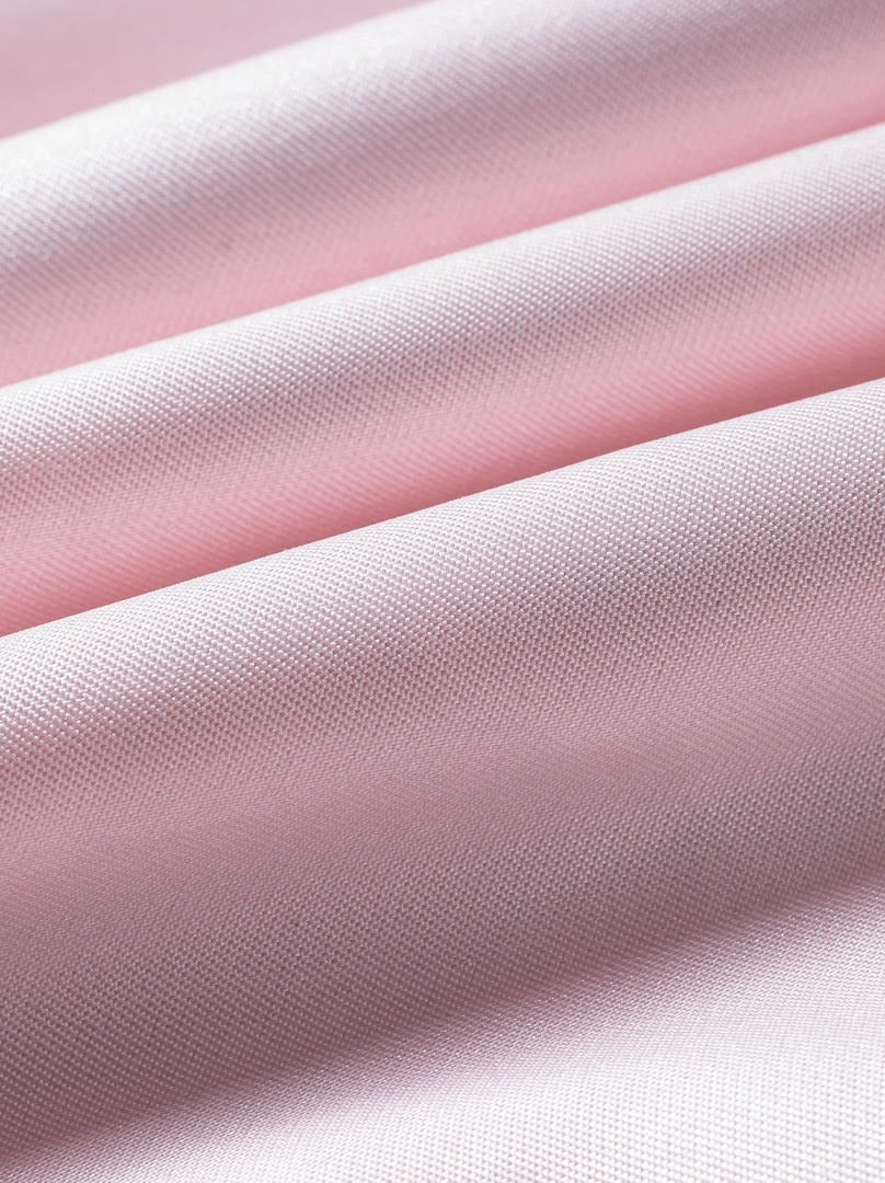 Pink Taffeta Midi Dress