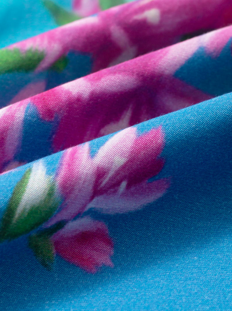 Floral prints kaftan