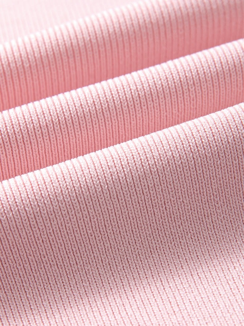 LOOSE PINK KNITTED TOP