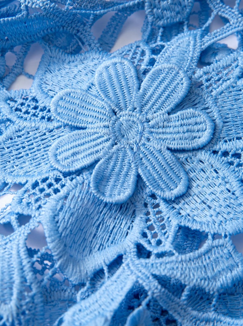 Blue Lace Cardigan