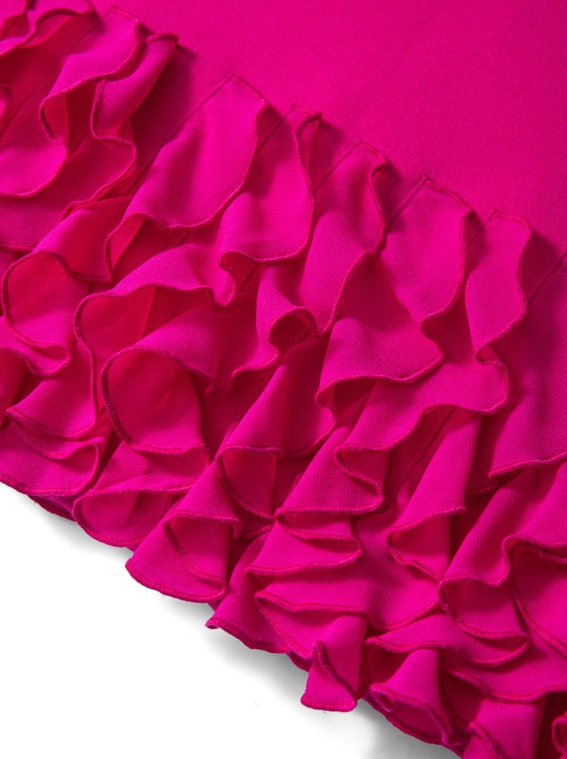 High Waist Ruffle Skirt