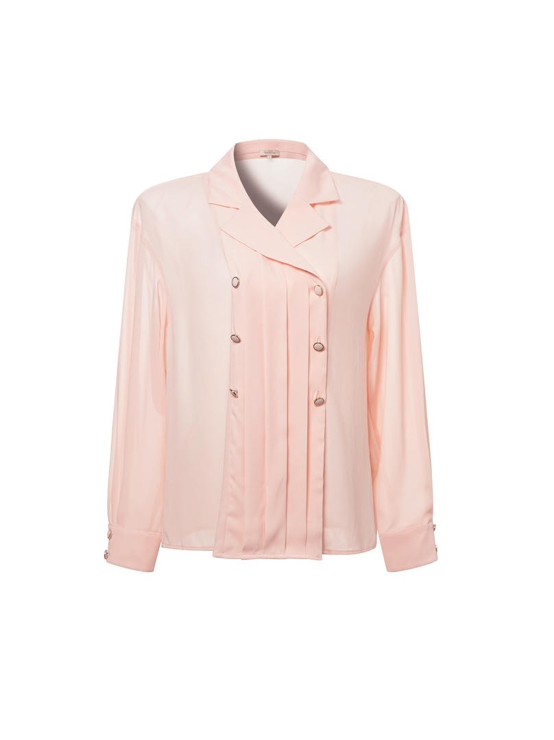 Double Breasted Rose Shirt