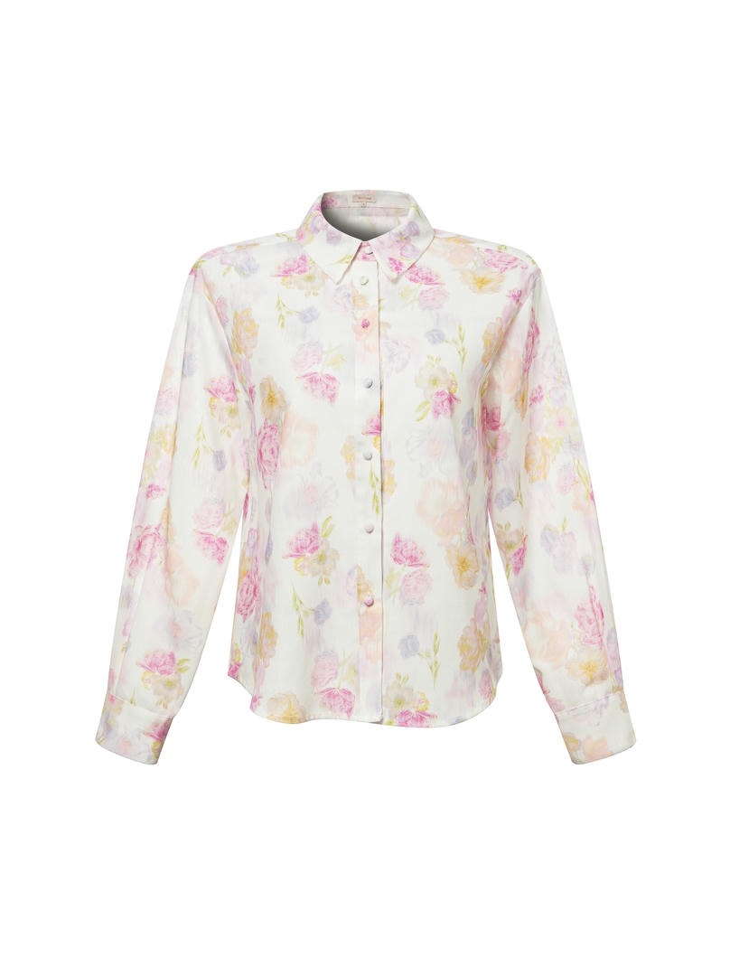 Floral Cotton Linen Shirt