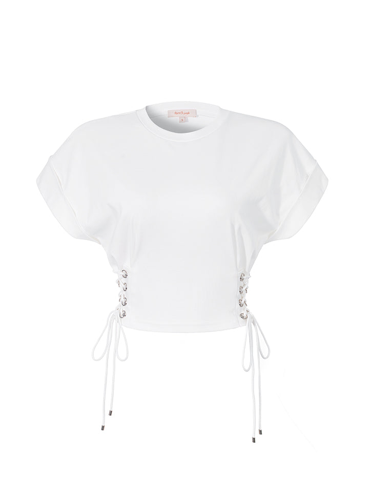 Side ties T-shirt