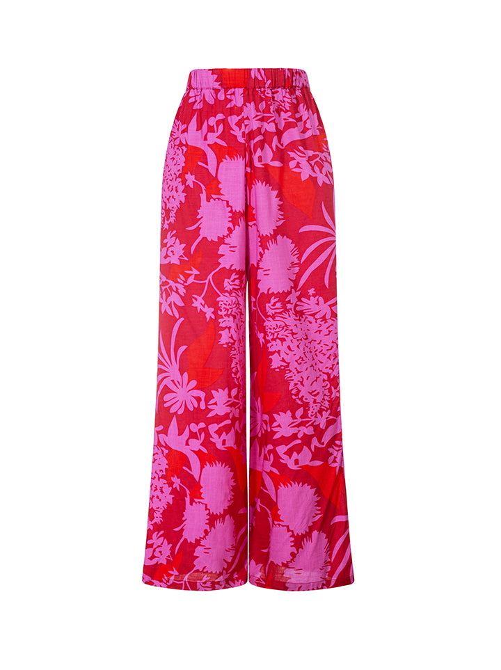 Overlay Prints Pants