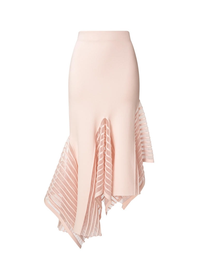 Light Pink Knit Skirt