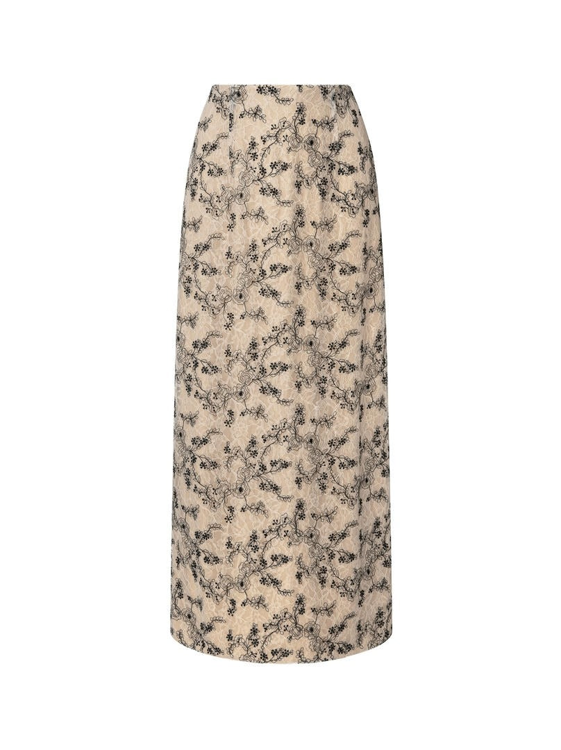 Lace Midi Skirt