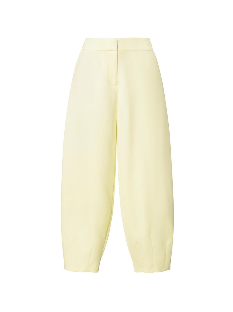 Yellow Viscose Pants