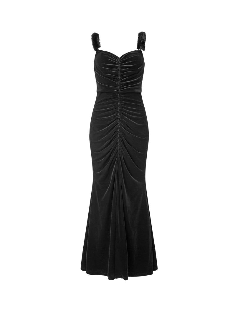 Black Velvet Dress