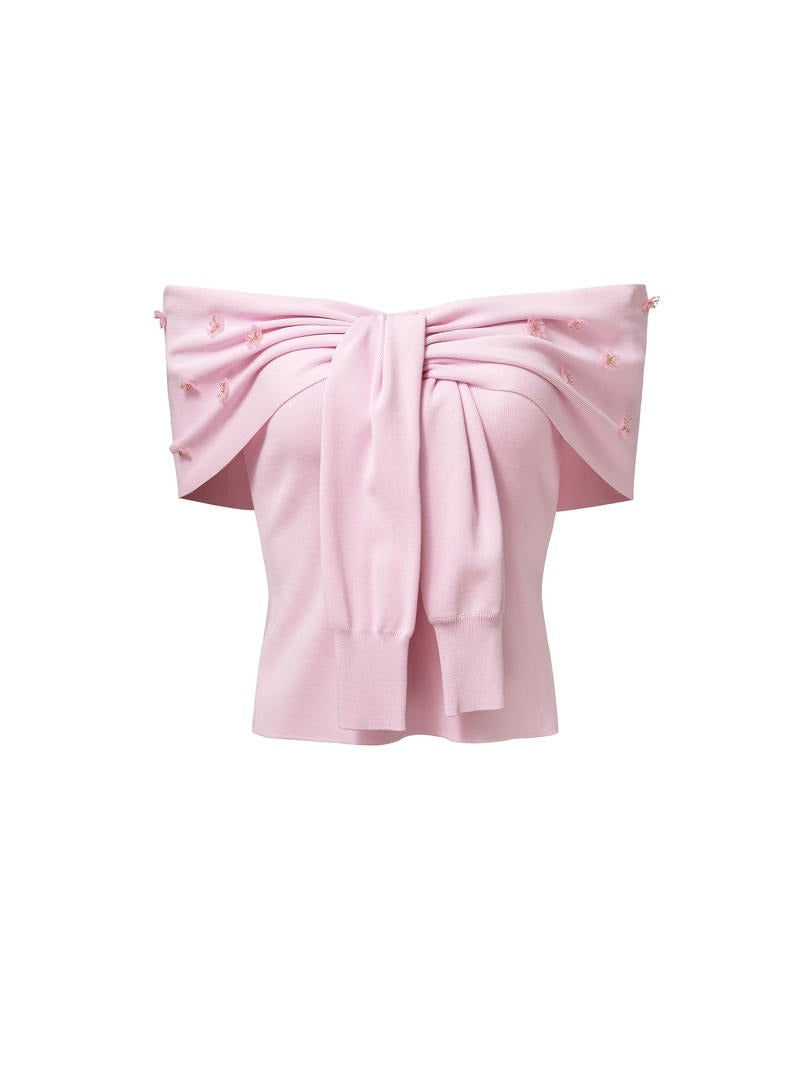 Pink Knit Top