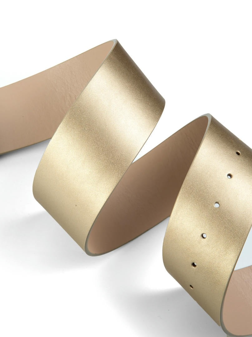 PU belt with buckle
