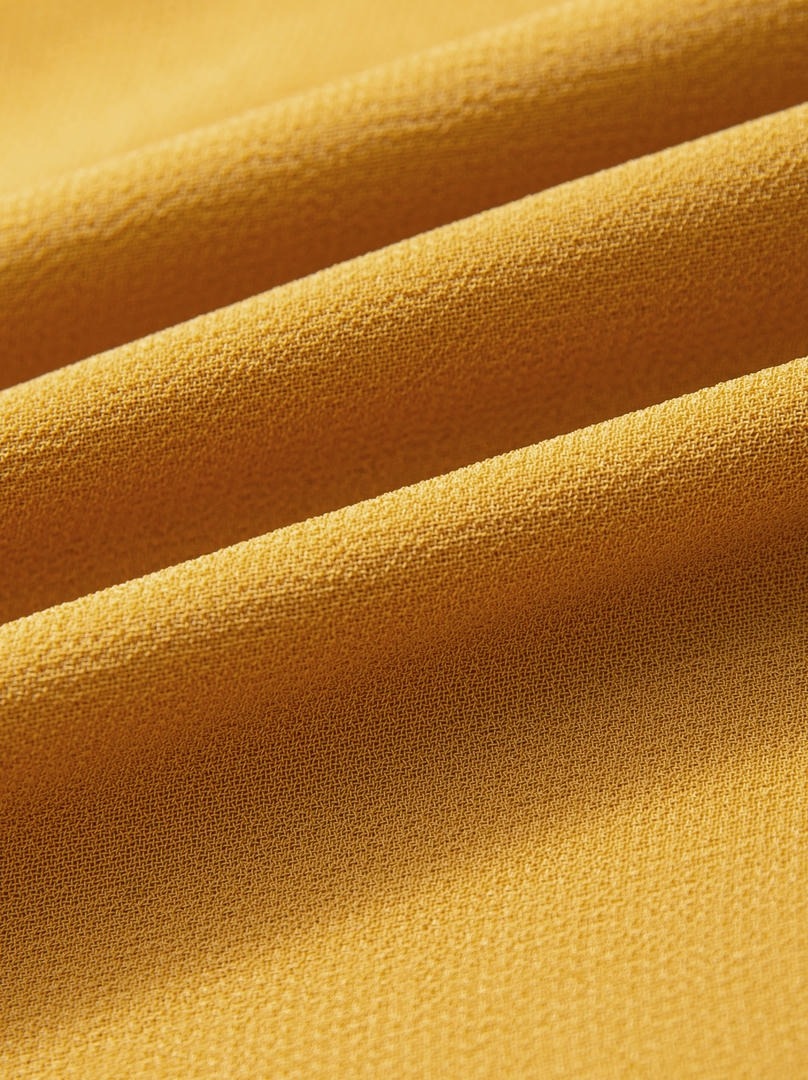 Yellow Chiffon Dress
