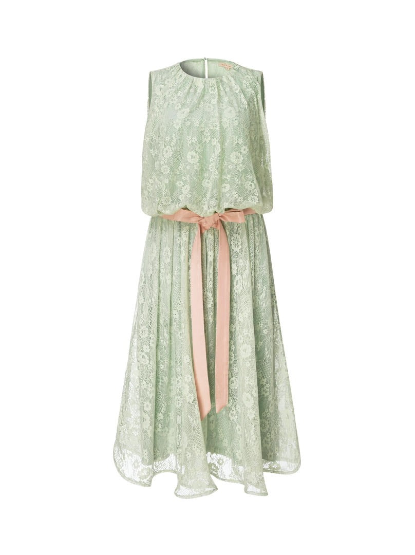 Light Green Lace Dress