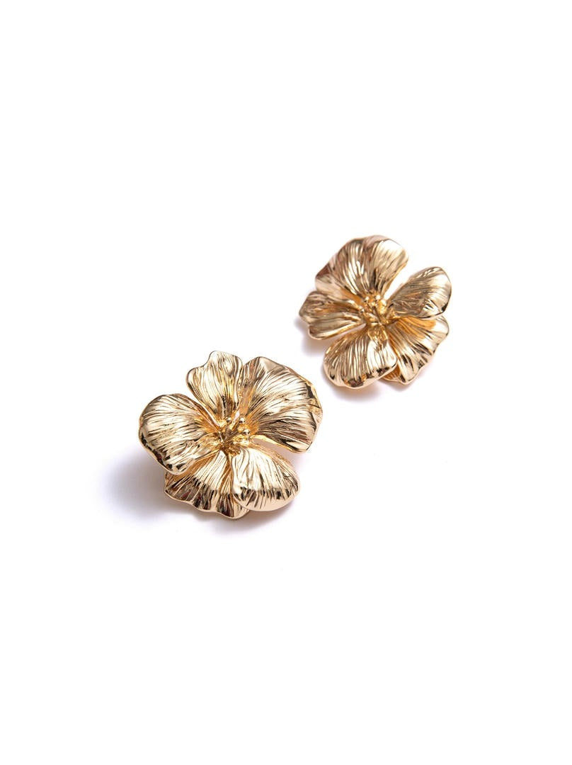 Golden Bloom Earrings