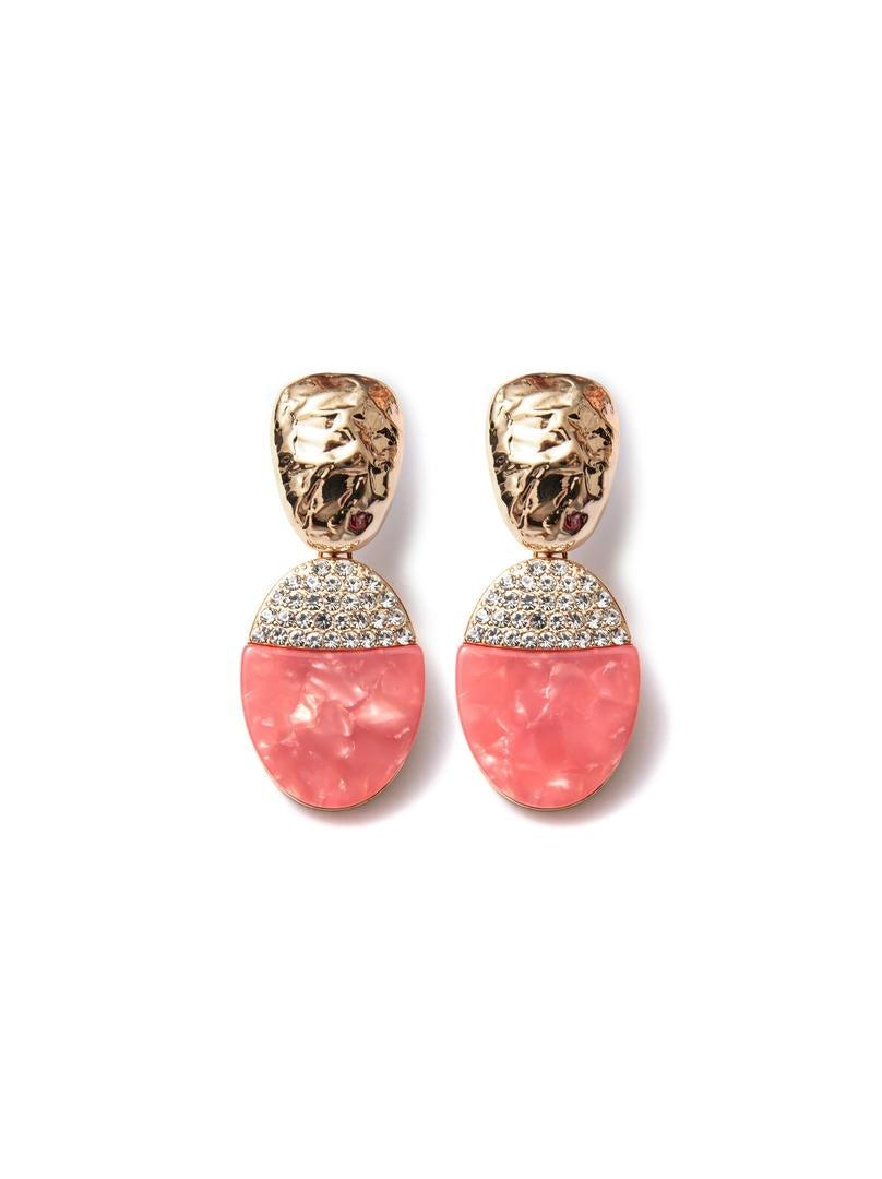 Dual Tone Earrings
