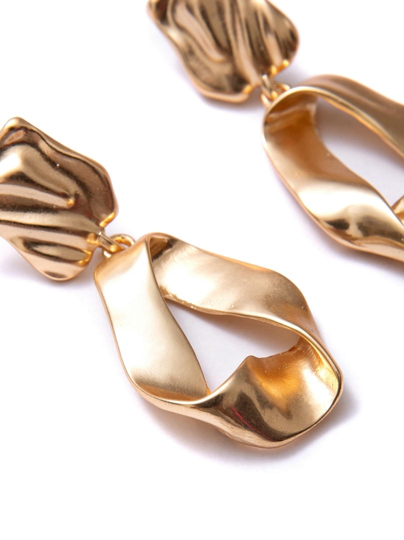 Golden Twist Earrings