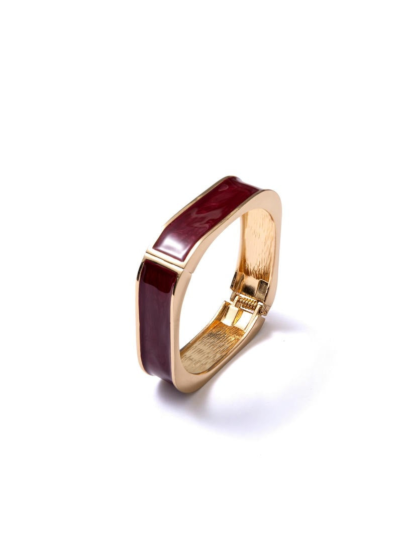 Burgundy Luxe Bangle