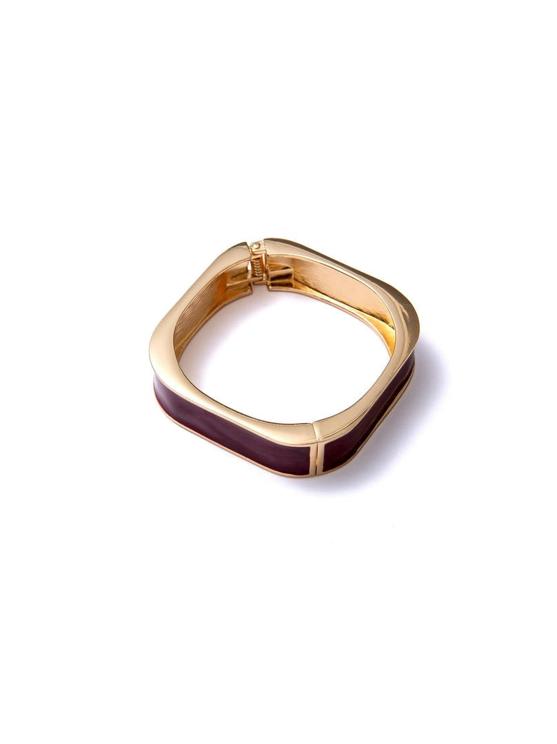 Burgundy Luxe Bangle