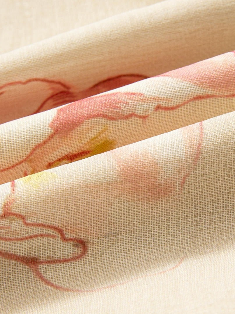 Printed Organza Dress