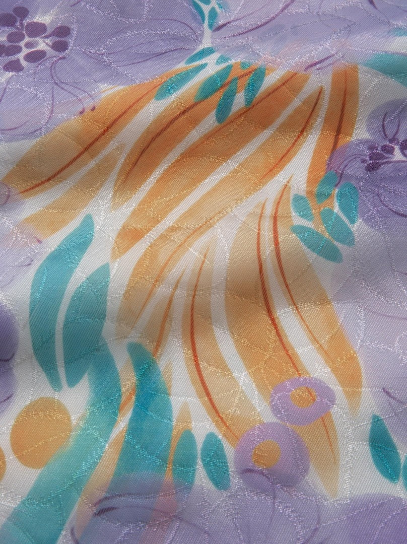 Floral Jacquard Dress