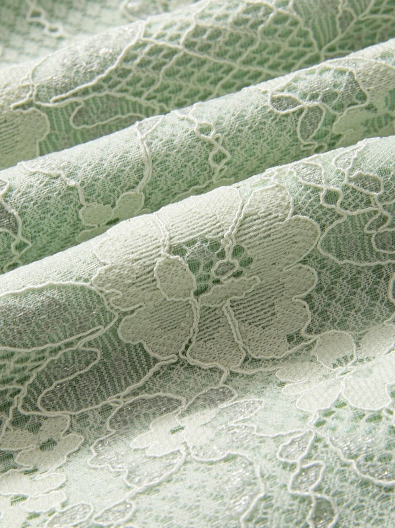 Light Green Lace Dress