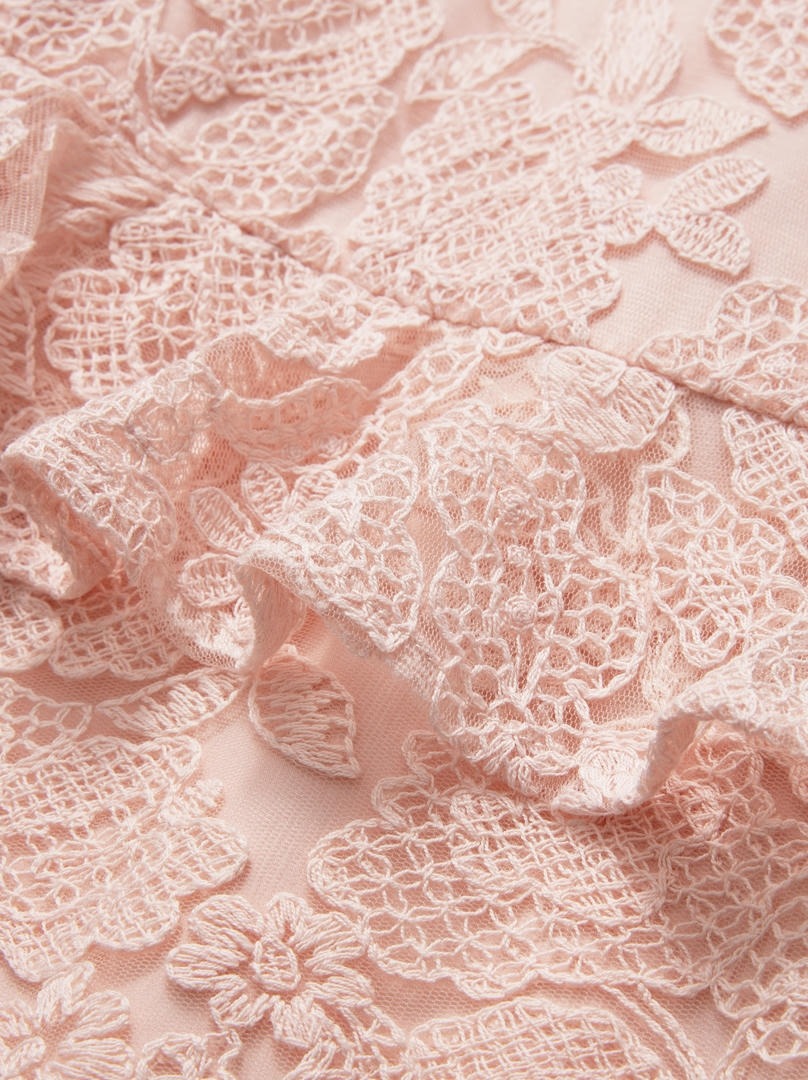Pink Lace Dress