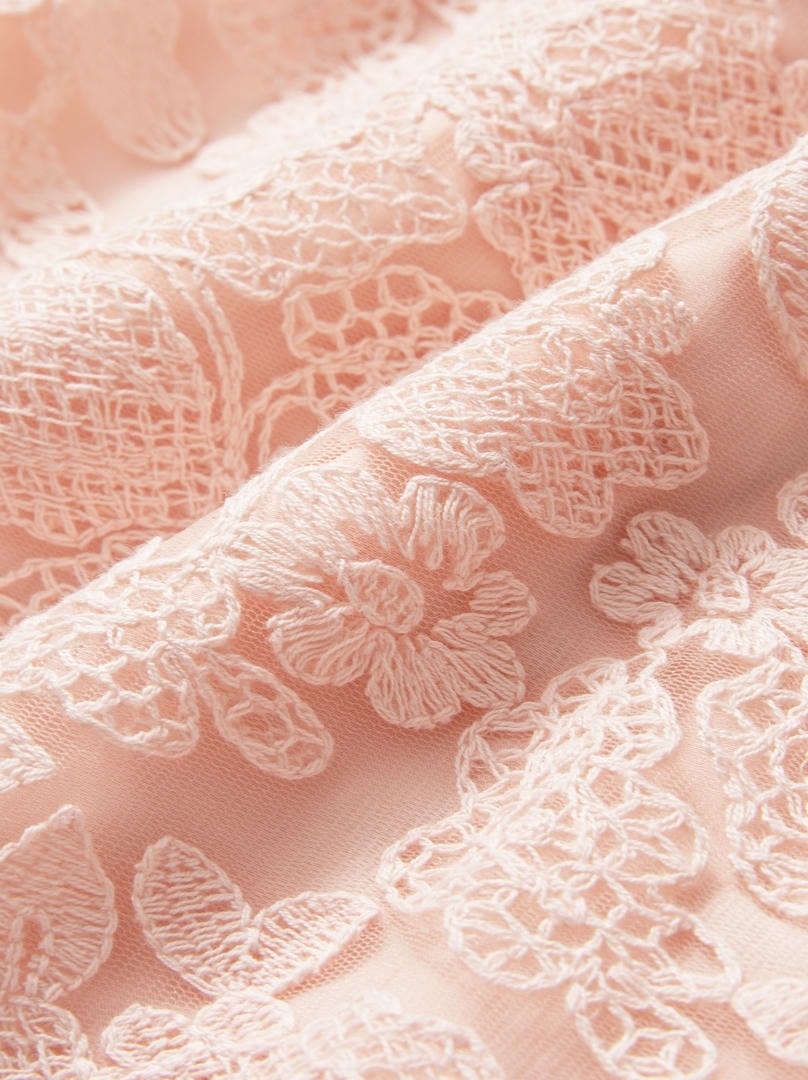 Pink Lace Dress
