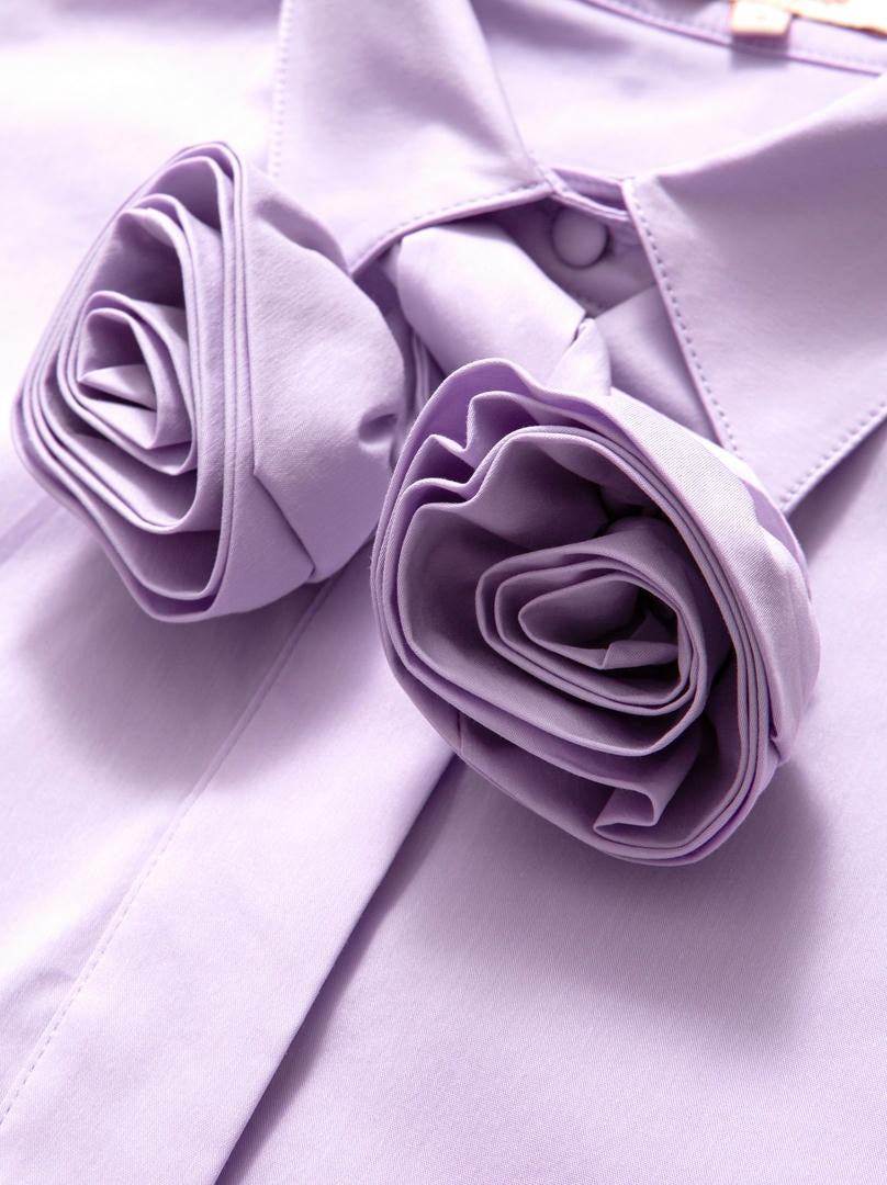 Soft Top with Elegant Tie