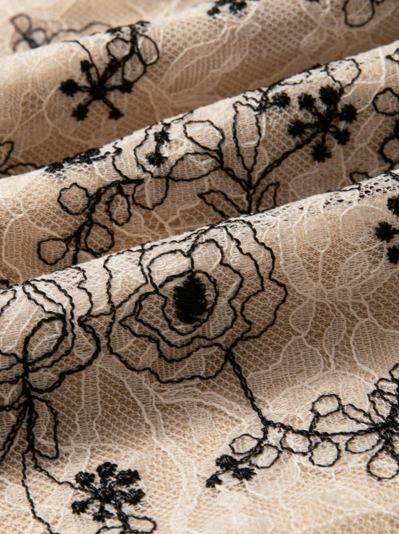 Lace Midi Skirt