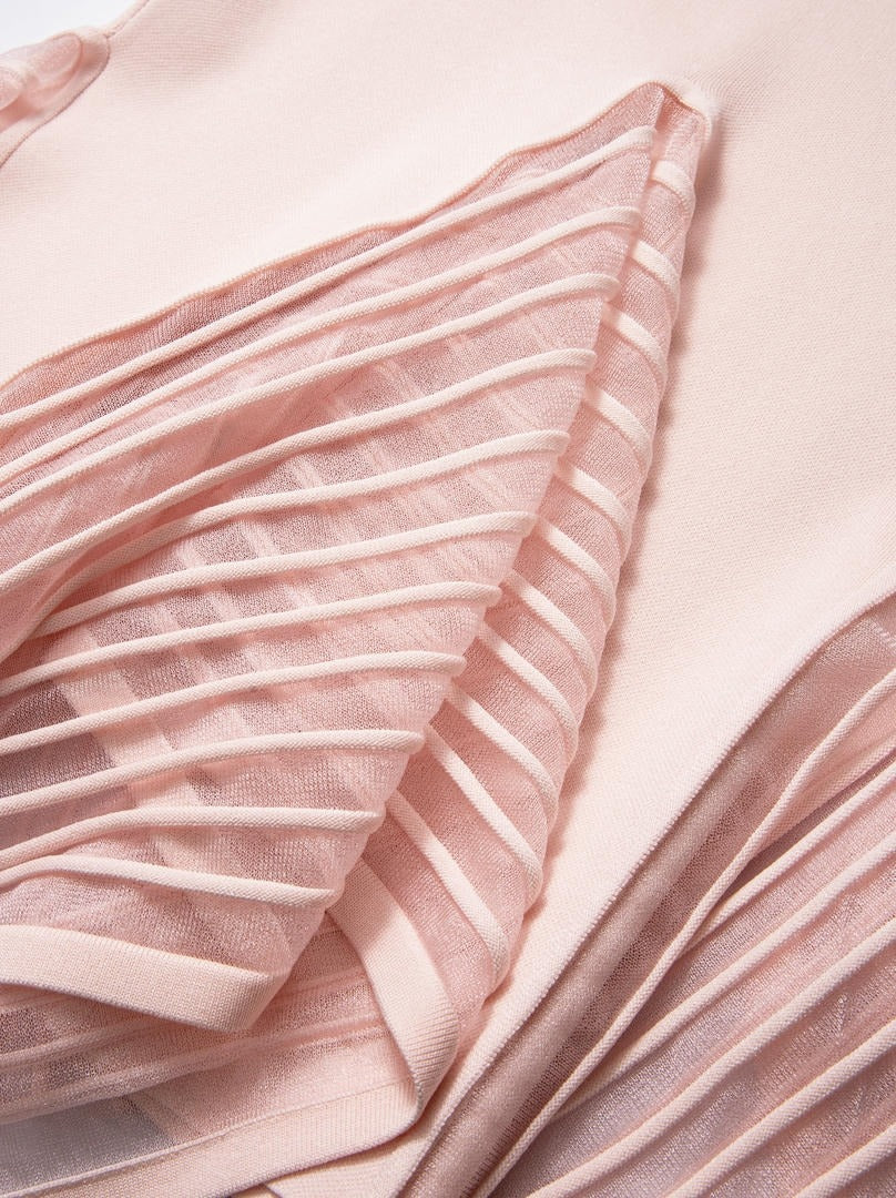 Light Pink Knit Skirt
