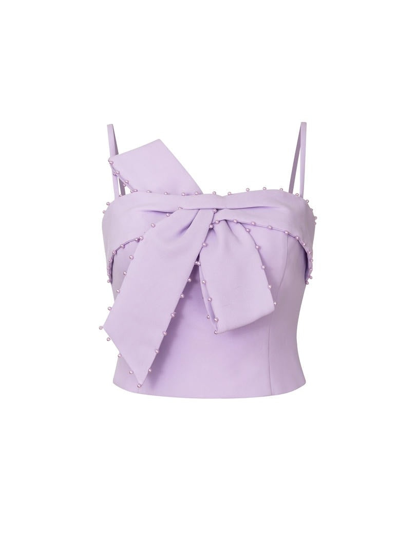Bow Detail Top
