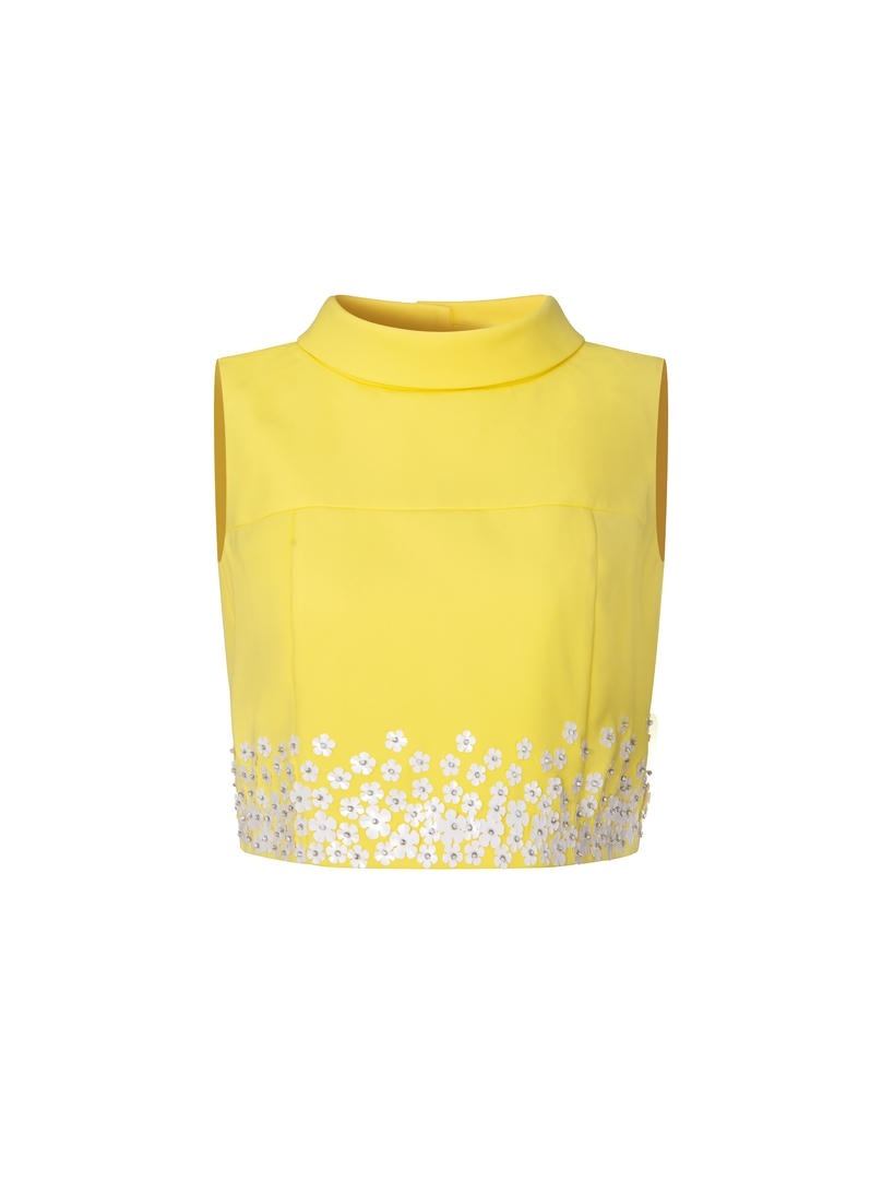 Collar Button Top