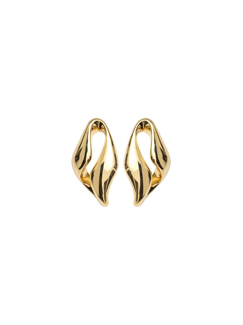 Curved Gold Drops