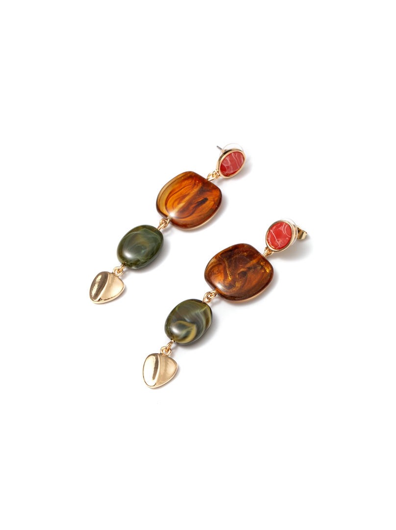 Resin Drop Earrings