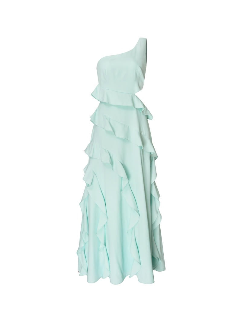 Crepe Maxi Dress