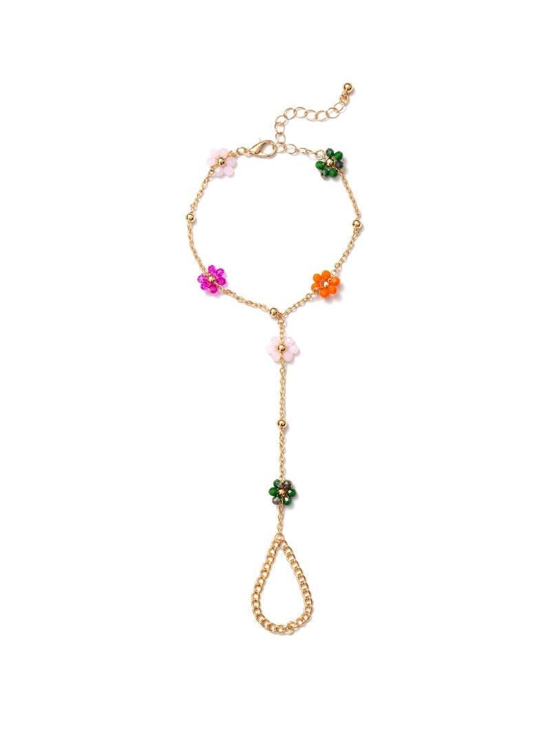 Floral Chain Bracelet